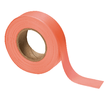 Allen Mossy Oak Standard Flagging Tape, Blaze Orange, 150-ft