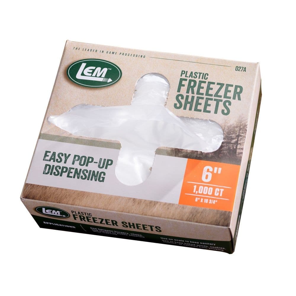 LEM Freezer Paper Sheets, 1000-pk
