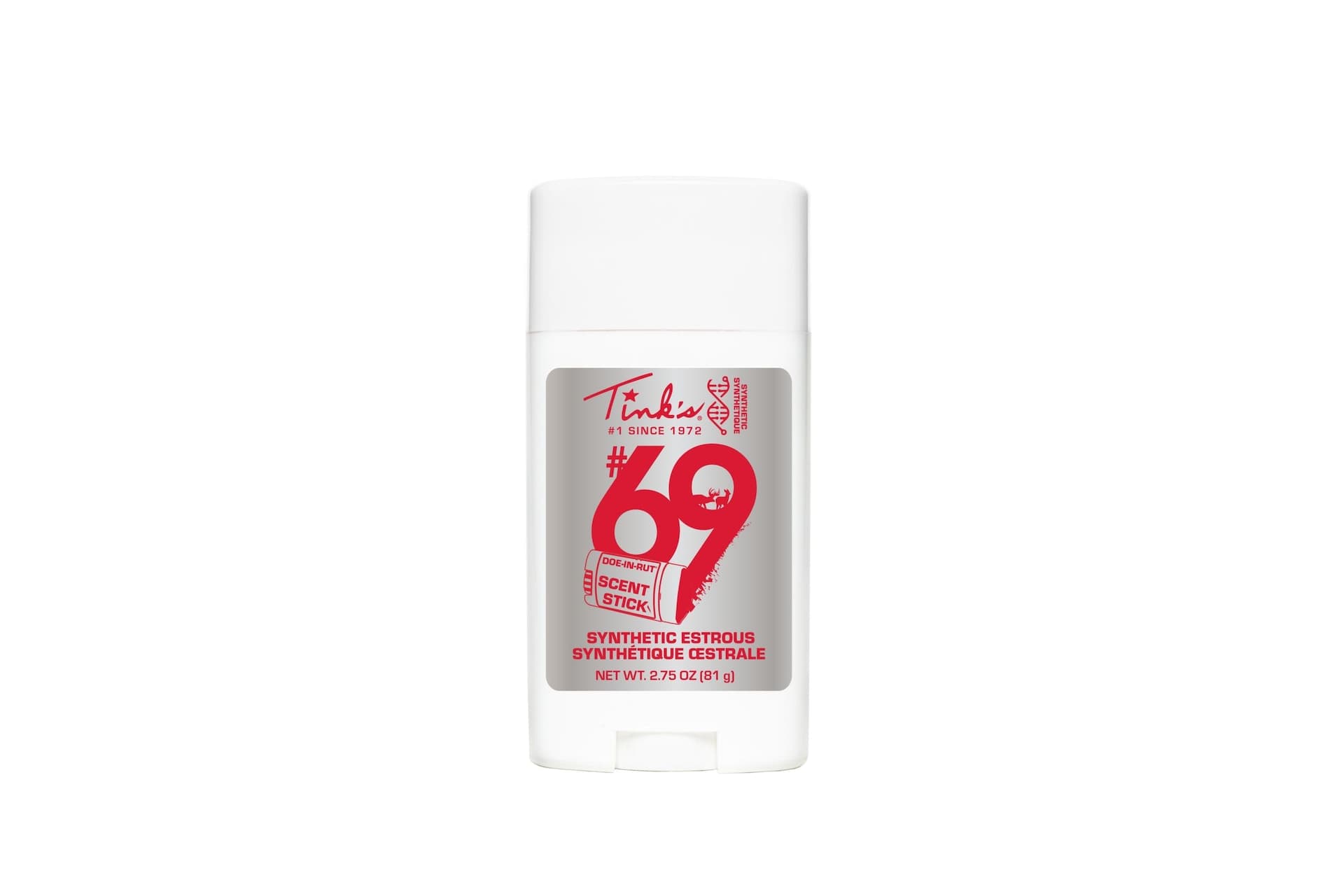 Tinks #69 Doe In Rut Synthetic Urine Stick, 2.75 Oz