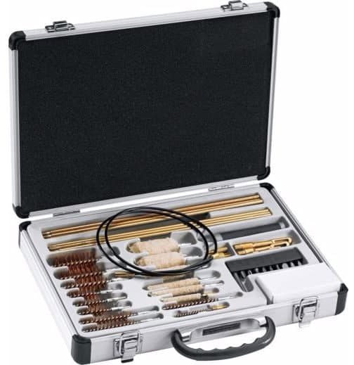 Huntshield All In One Rifle, Pistol, Shotgun Cleaning Kit with Aluminum Case
