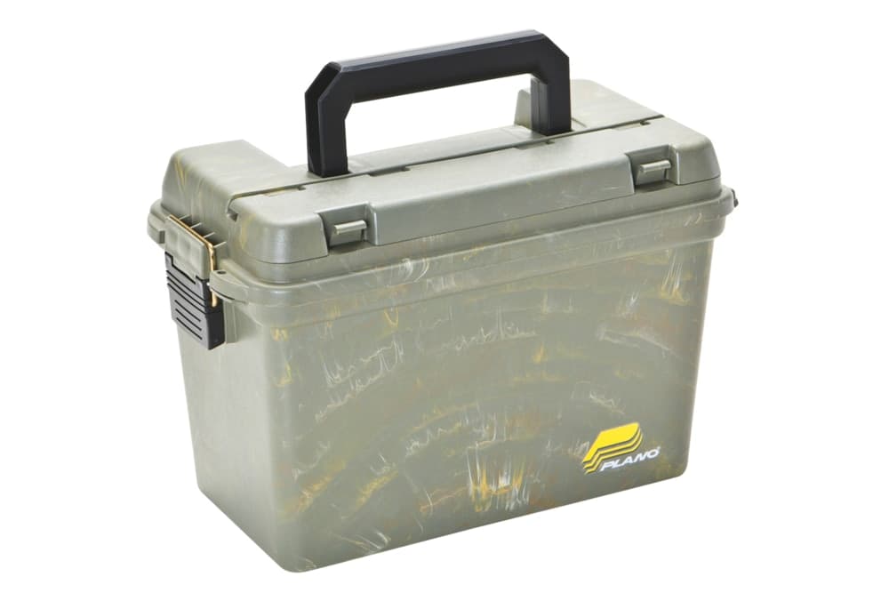 Plano Water Resistant Hunting Large Field Box with Lift Out Tray, 15-1/8 x 7-7/8 x 10-1/4-in