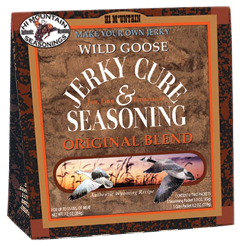 Hi Mountain Make Your Own Jerky Cure and Seasoning Kit, Wild Goose Original