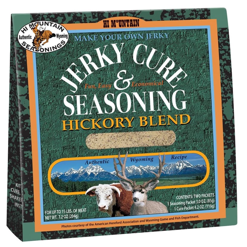 Hi Mountain Make Your Own Jerky Cure & Seasoning Kit, Hickory Blend, 204-g