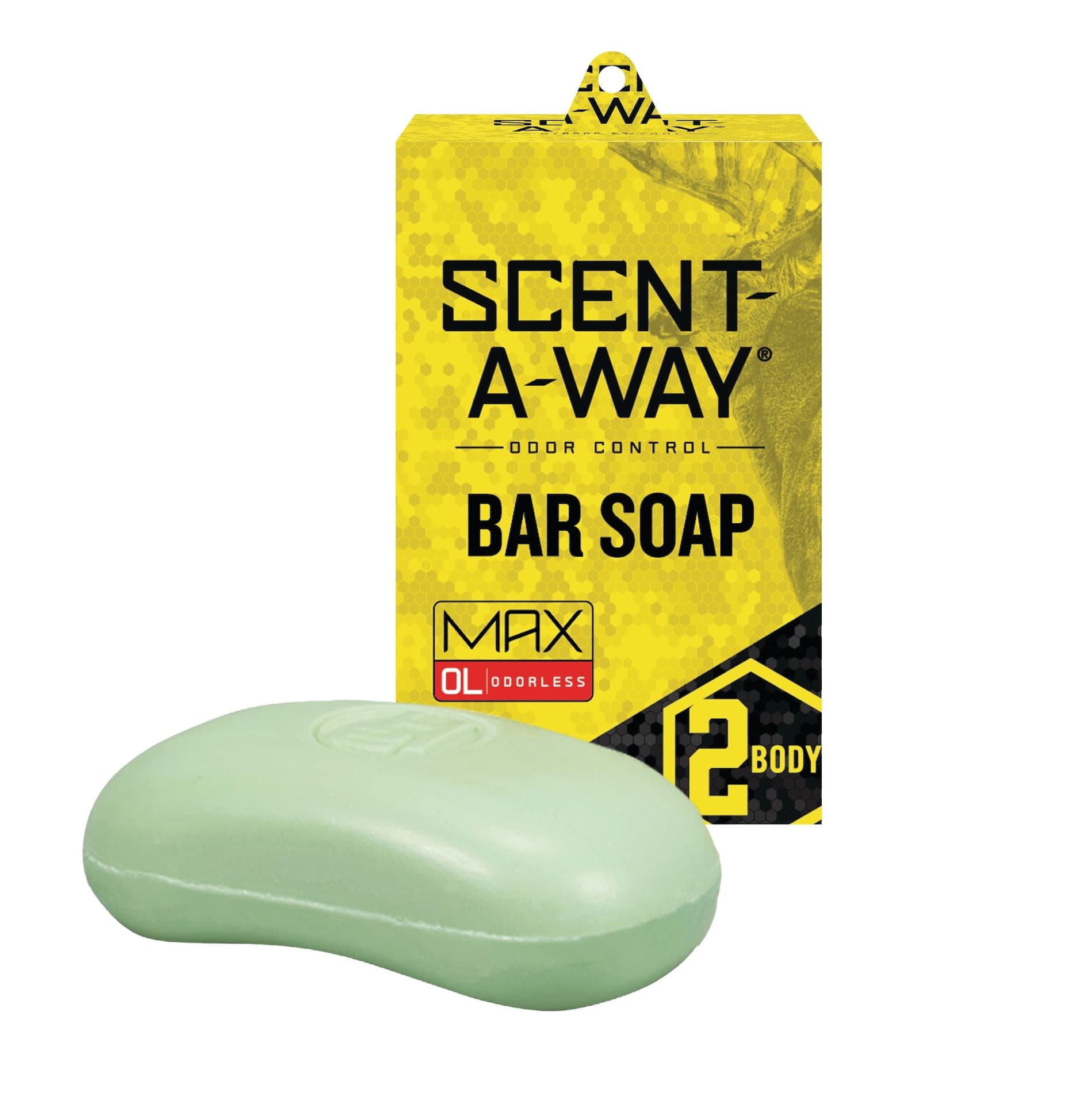 Hunters Specialties Scent-A-Way MAX Hunting Odour Eliminator Bar Soap, 3.5-oz