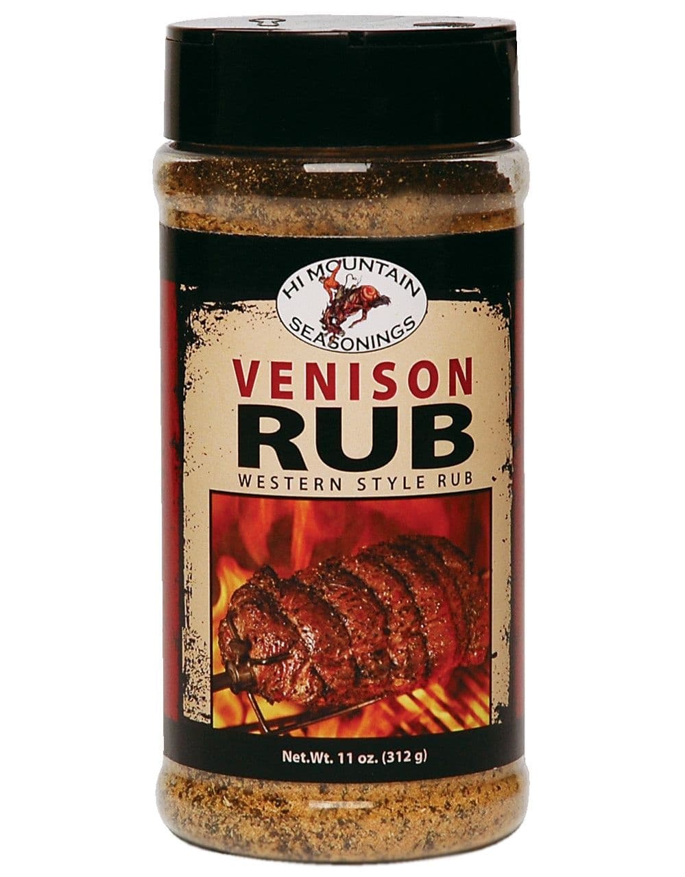 Hi Mountain Venison Rub Seasoning for Deer/Wild Game, 312-g