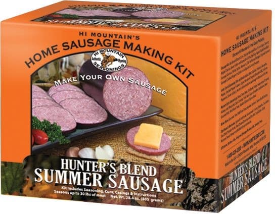 Hi Mountain Make Your Own Summer Sausage Making Kit, Hunter's Blend, 805-g