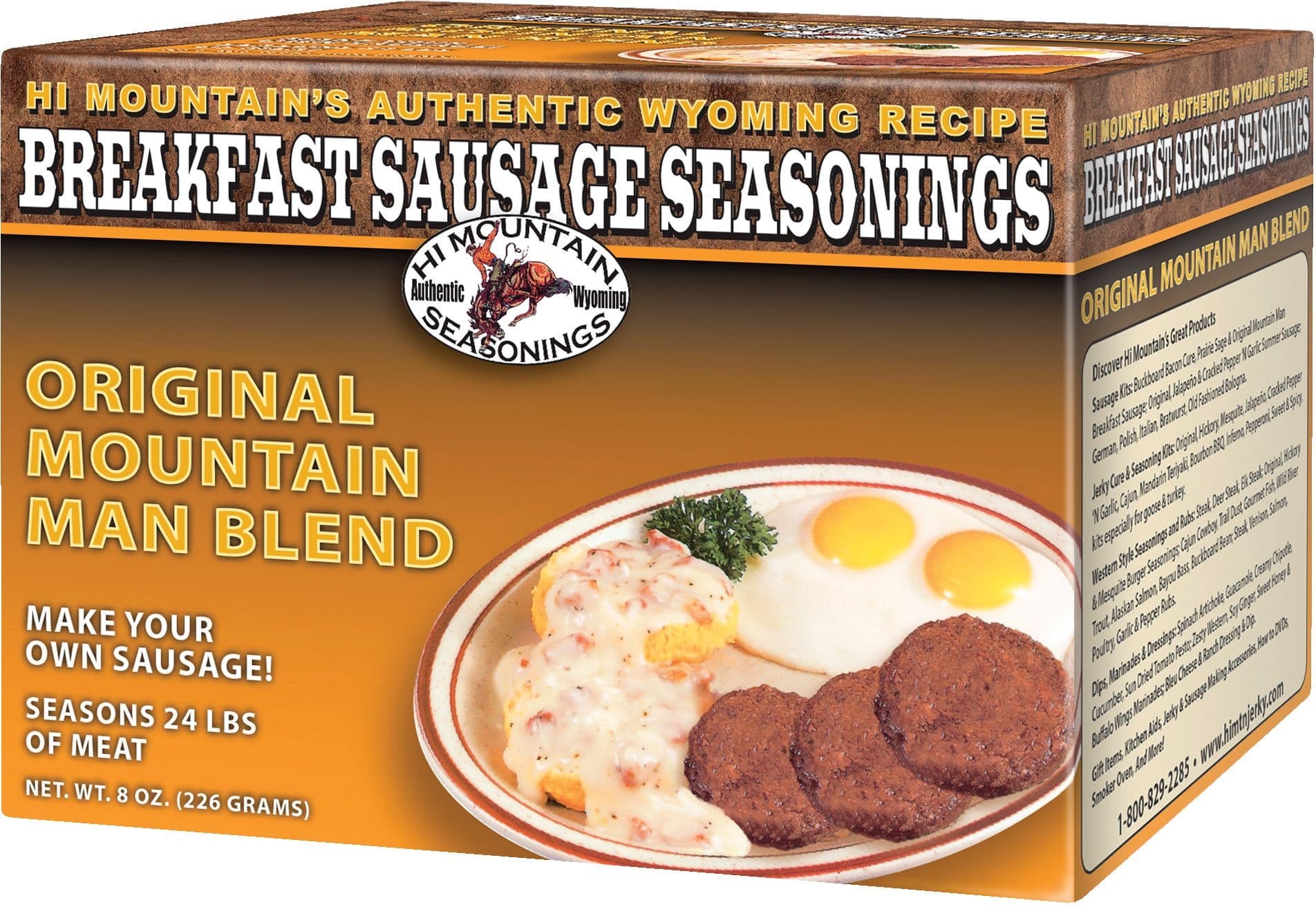 Hi Mountain Make Your Own Breakfast Sausage Seasoning, 226-g