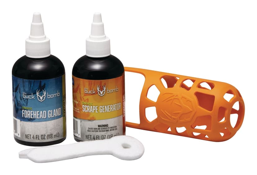 Hunters Specialties Buck Bomb Hunting Scrape Kit Plus with Scent Hammock