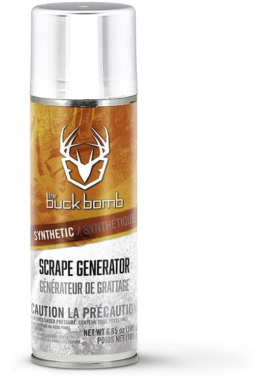 Hunters Specialties Buck Bomb Synthetic Scrape Generator Deer Lure Spray, 189-g