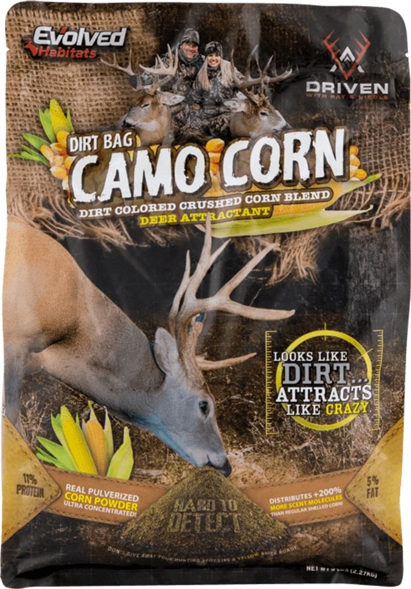 Wildgame Innovations Evolved Hunting Habitat Dirt Bag Camo Corn, 2.2-kg