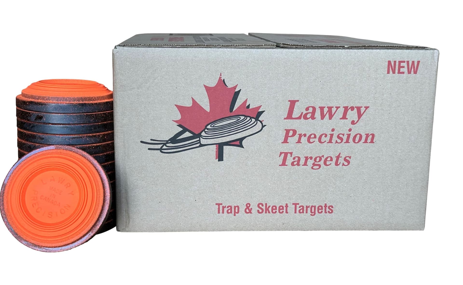 Lawry Premium Clay Targets, Orange, 135-pk