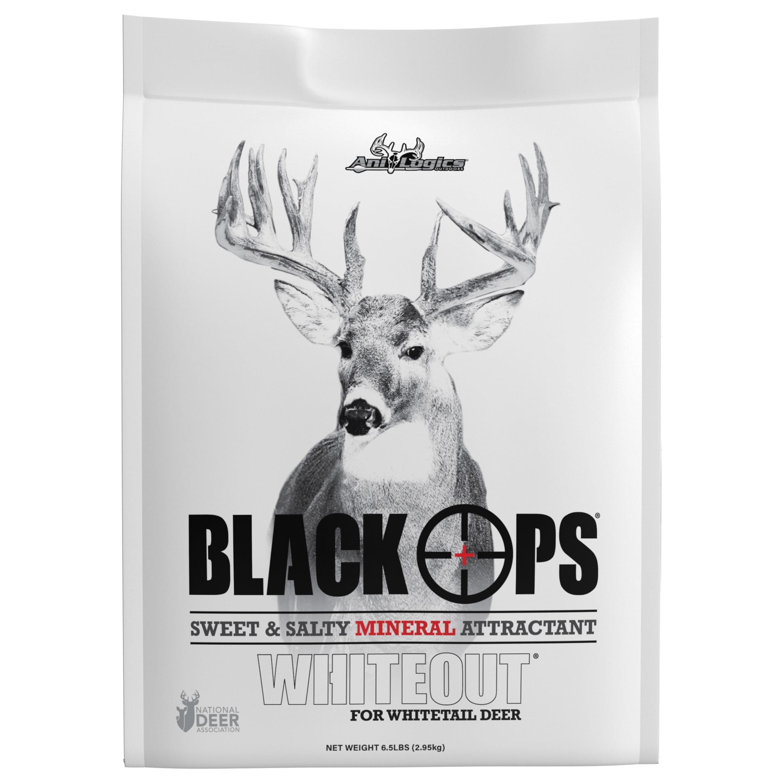 BIGROCK Anilogics Black Ops Sweet & Salty Mineral Whitetail Deer/Elk Attractant, 6.5-lb, White