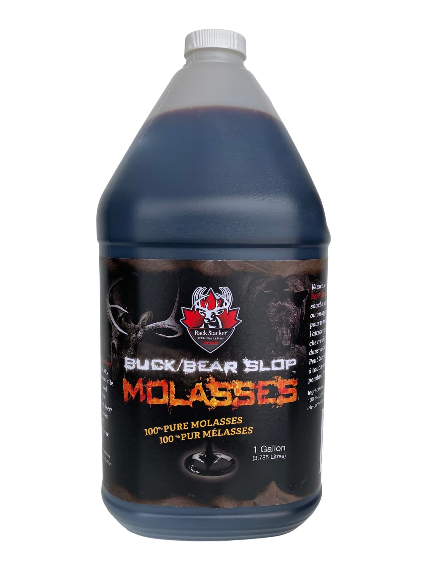Rack Stacker Hunting Buck And Bear Molasses Slop, Natural Attractant, 1-Gal