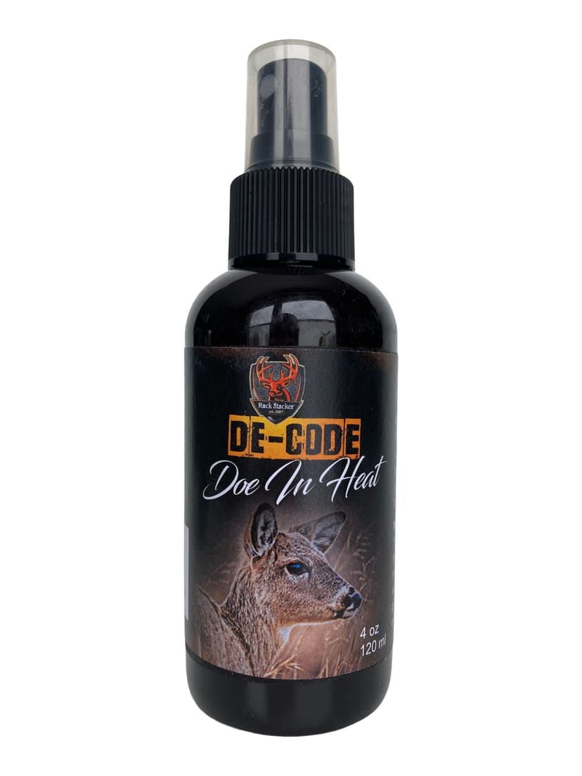 Rack Stacker Hunting De-Code Doe In Estrus Spray, Compact Bottle, 120-ml