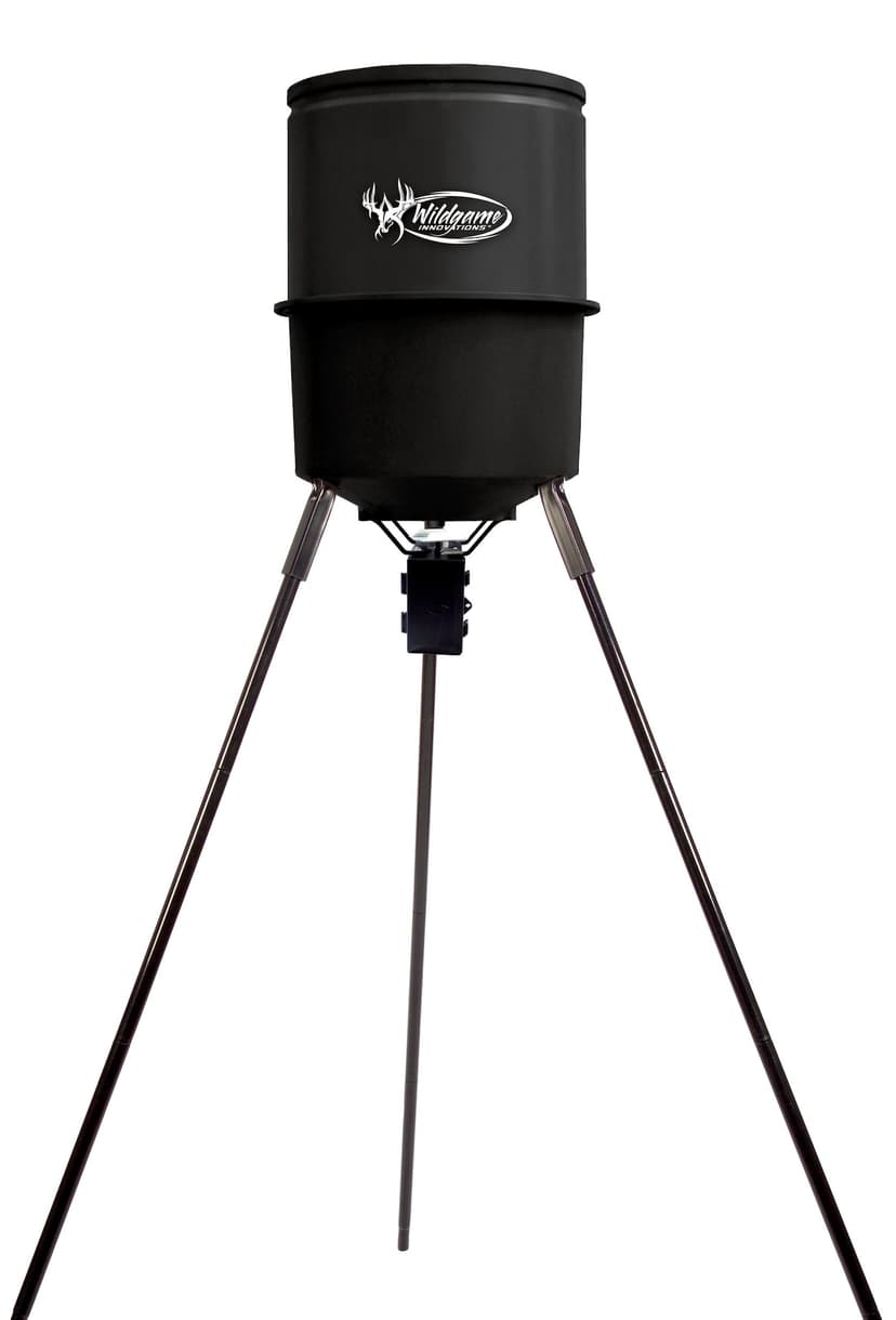 Wildgame Innovations Quick-Set™ Pro Deer Feeder With Timer, Weather-Resistant, Black