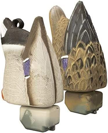 BIGROCK Higdon Magnum Mallard Duck Butt Decoys Foam Filled, Freestanding, 2-pk