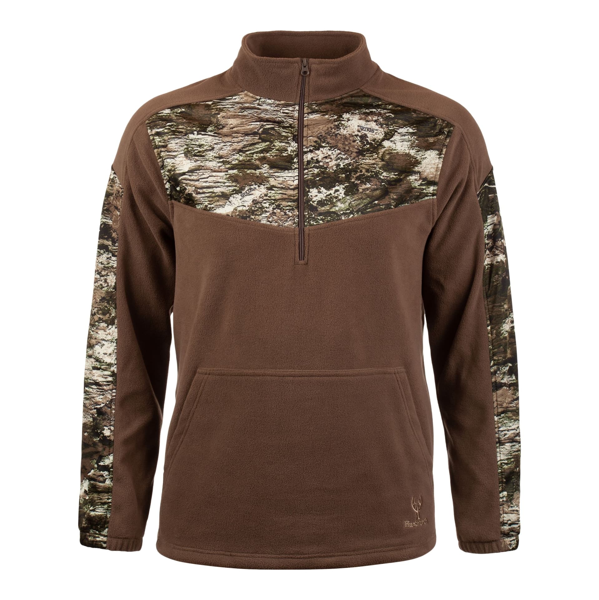 Huntworth 1/4 Zip Pullover, Camoflauge, 2XL