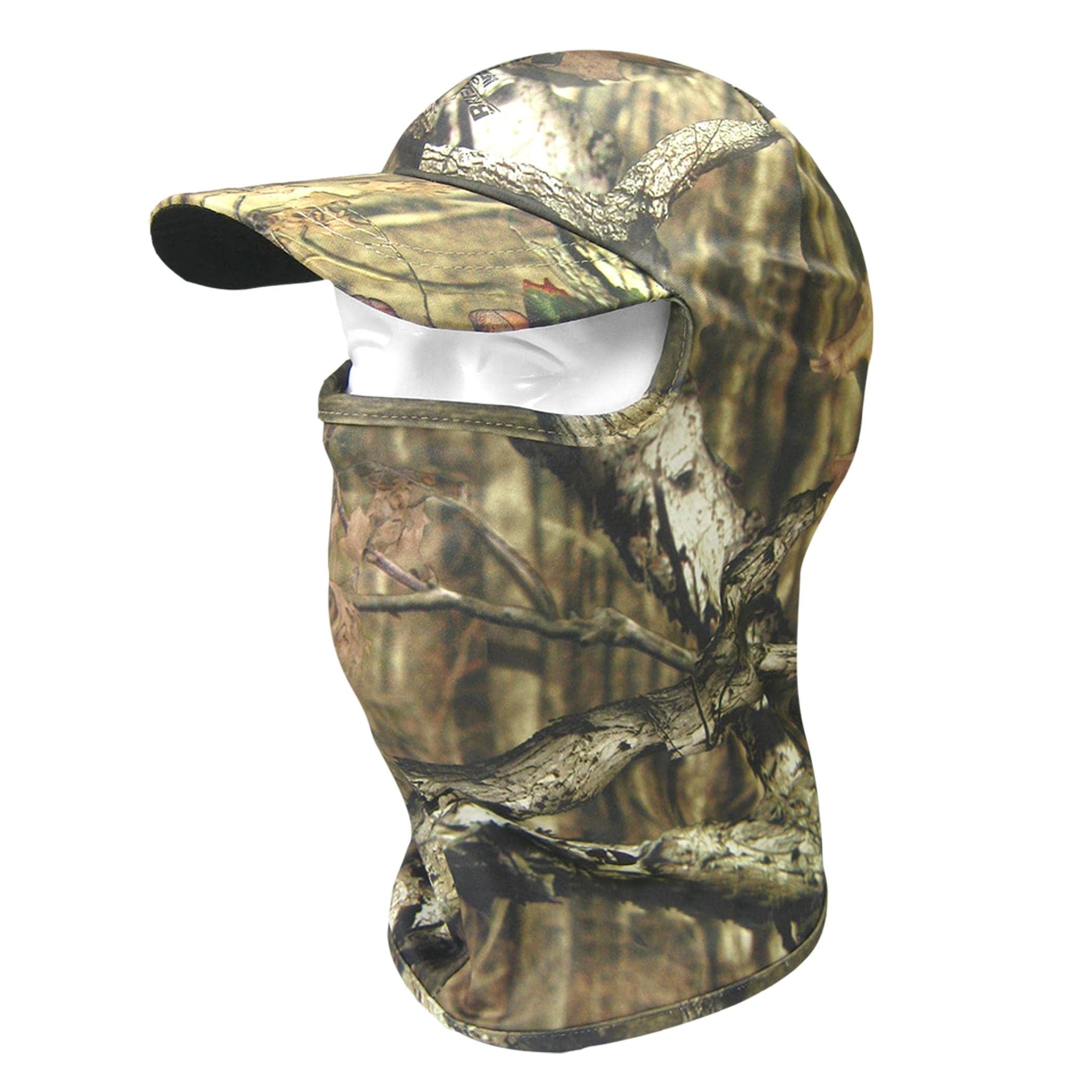 Hot Shot Lightweight Balaclava Hat for Hunting with Visor and Facemask, One Size, Camo