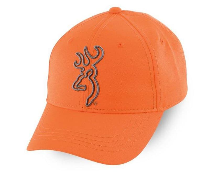 Browning Hunting Baseball Cap, One Size, Blaze Orange