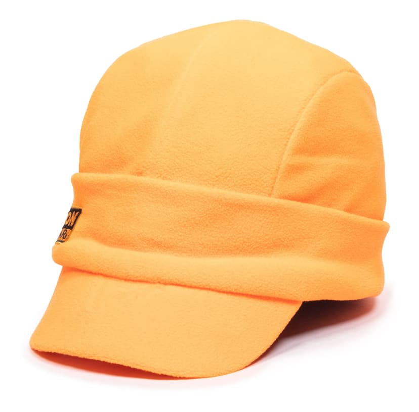Yukon Gear Peaked Fleece Hunting Toque/Hat with Cuff and Visor, Blaze Orange