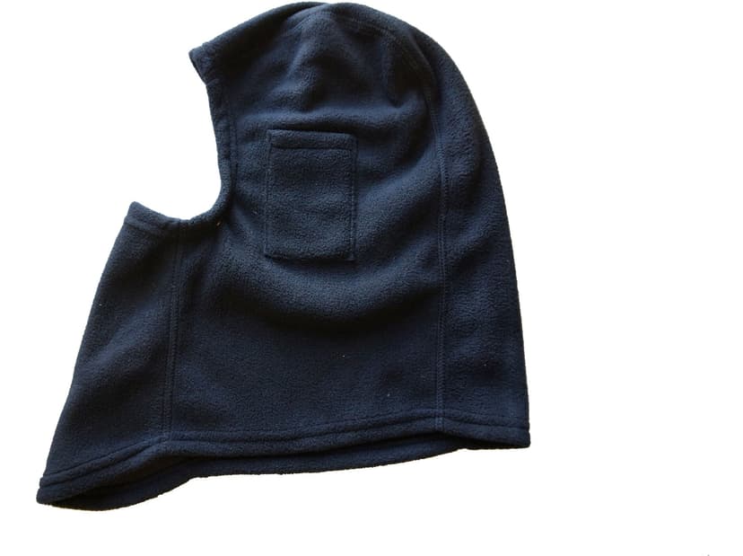 Yukon Gear Soft Fleece Balaclava/Hat with Earwarmer Pocket for Hunting/Hiking, Black