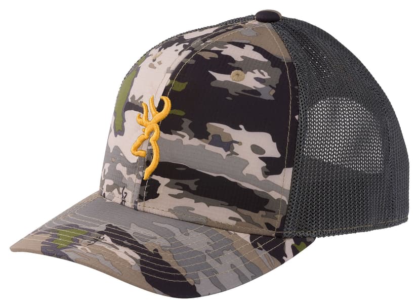 Browning Hat 6 with Yellow Embordered Buck Logo
