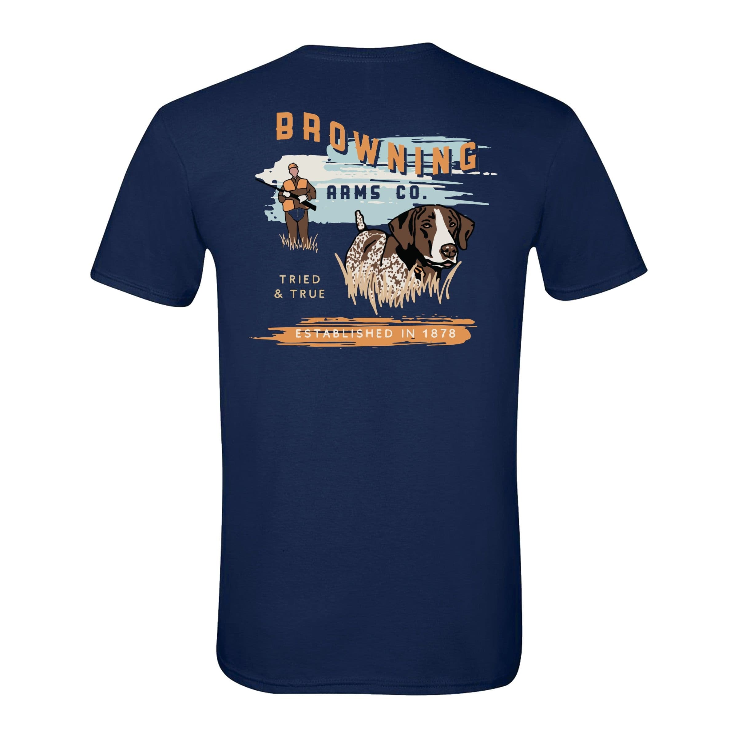 Browning Three Dog Graphic Tee, 2XL