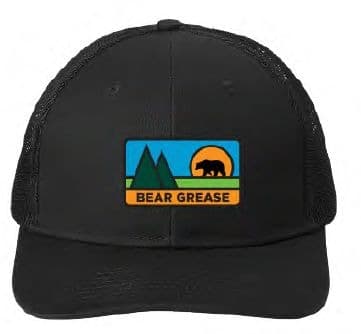 NorthSylva Meateater Bear Grease Trucker Hat, Black