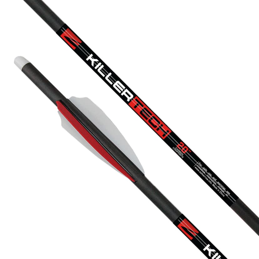 Killer Instinct Tech 20" Crossbow Bolts 6 Per Pack