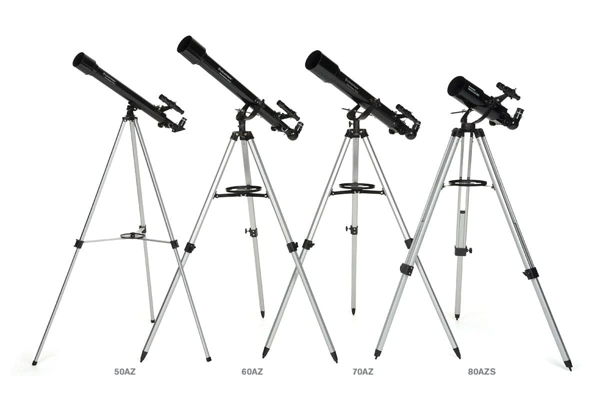 Celestron PowerSeeker 50AZ Telescope, Black