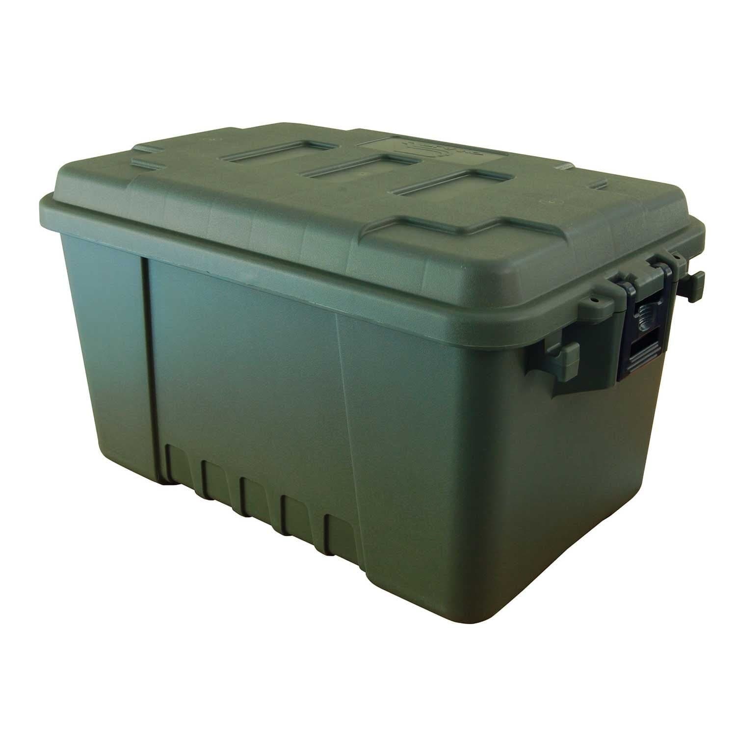 Plano Sportsman Storage Trunk w/ Locking Lids, O.D. Green, Small, 53-L