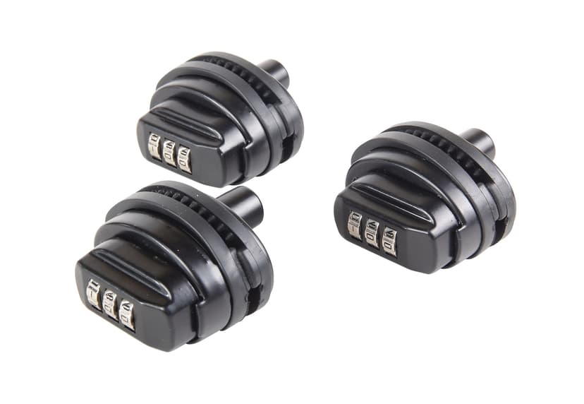 Huntshield Combination Gun Lock, Black, 3-Pk