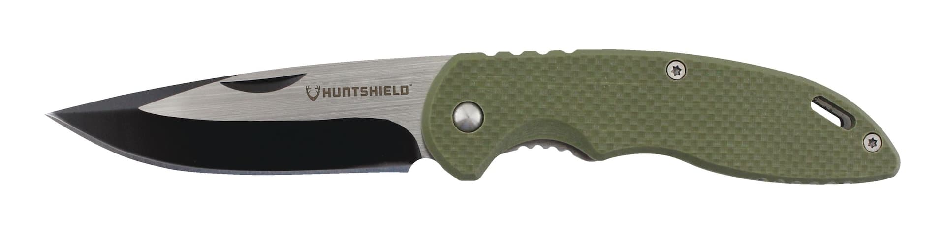 Huntshield EDC Folder Knife, Lockable, Pocket Clip, 3-In Blade