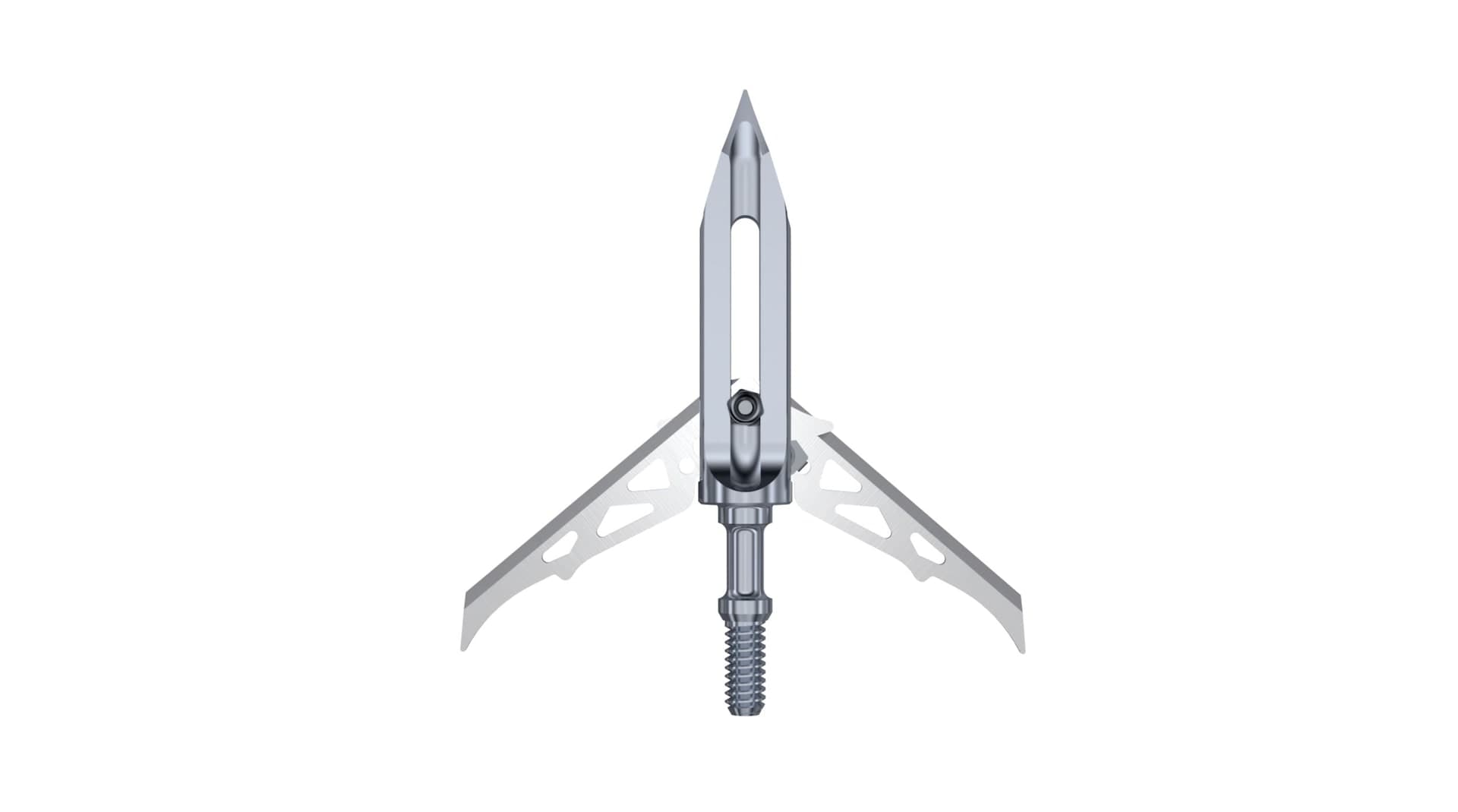 Crosman Ravin Mechanical Titanium Broadhead/Arrow Tip for Crossbow, 100 Grain, 3-pk