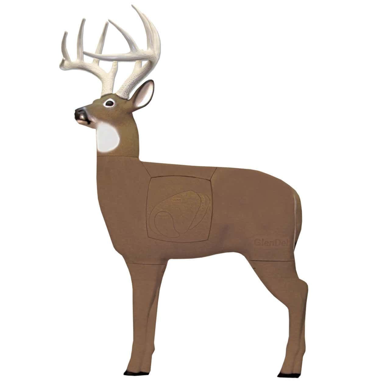 FeraDyne GlenDel® Buck Target with 4-Sided Insert