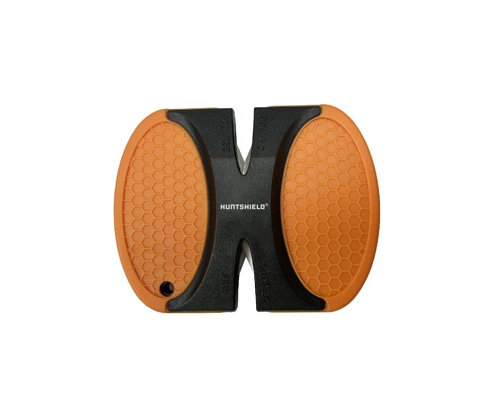 Huntshield 2-Step Pocket Knife Sharpener, Orange