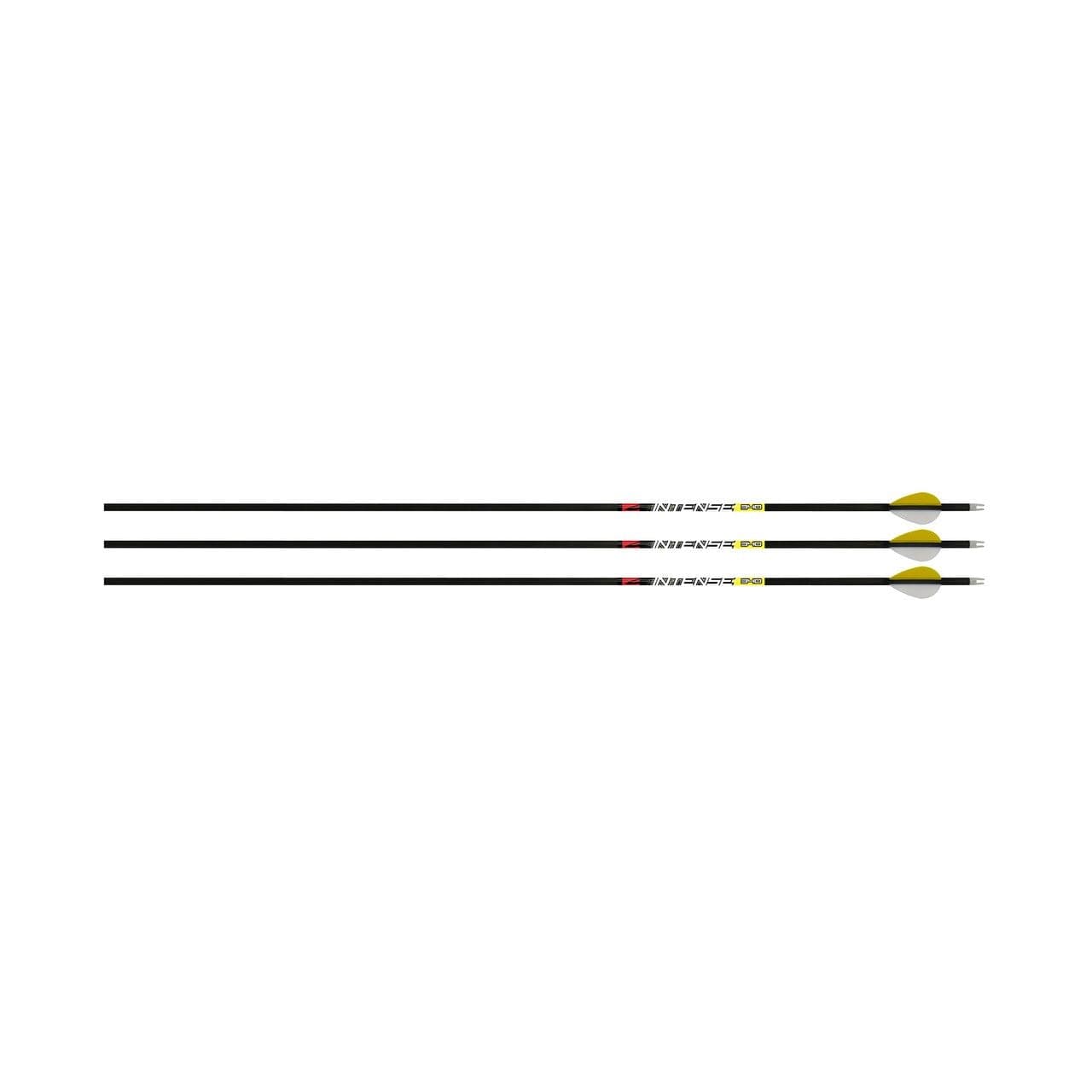Killer Instinct Intense Arrows, High-Precision, 500 - 28-in, Carbon, 3-pk