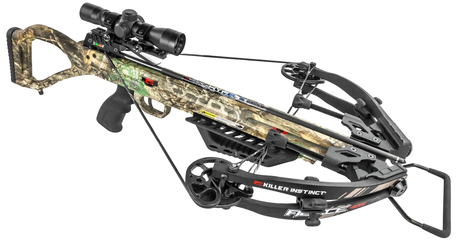 Killer Instinct Fierce 405 FPS Crossbow Package with Scope
