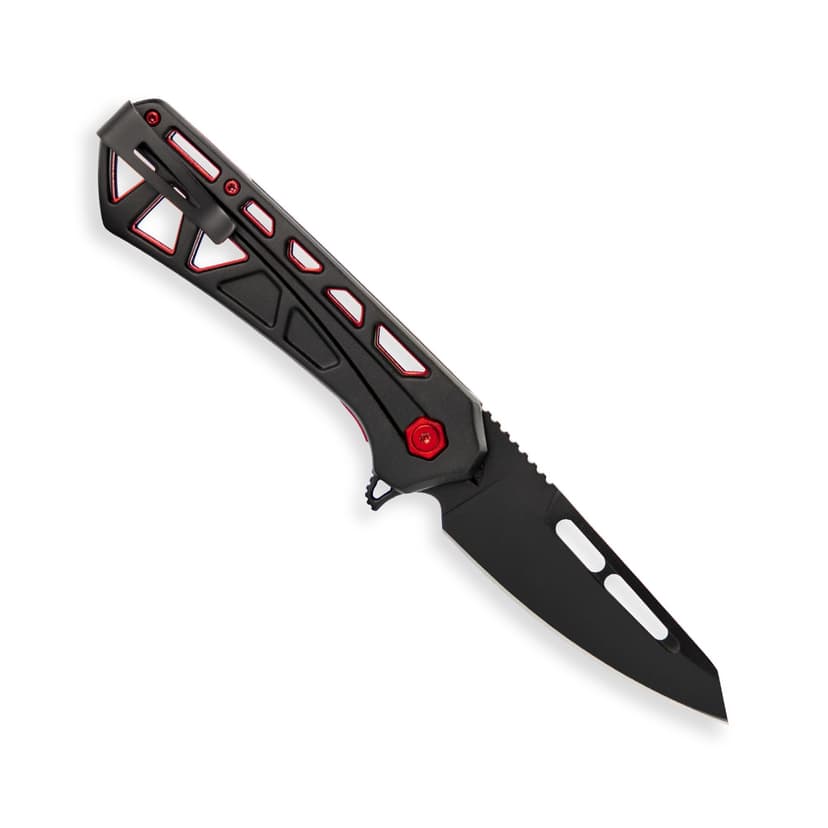 Buck Trace Ops Black & Red Pocket Knife