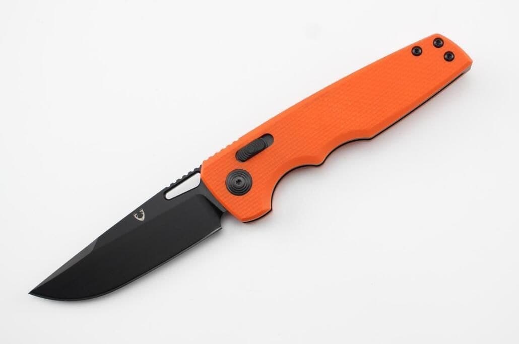 Huntshield Folding Single Blade Locking Knife G10 Handle