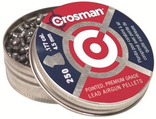 Crosman® Premium Grade .177 Caliber Pointed Air Gun Pellets, 250-ct
