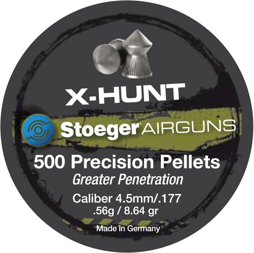 Stoeger 545035 X-Hunt .177 Clam Pack 500 Precision Pellets