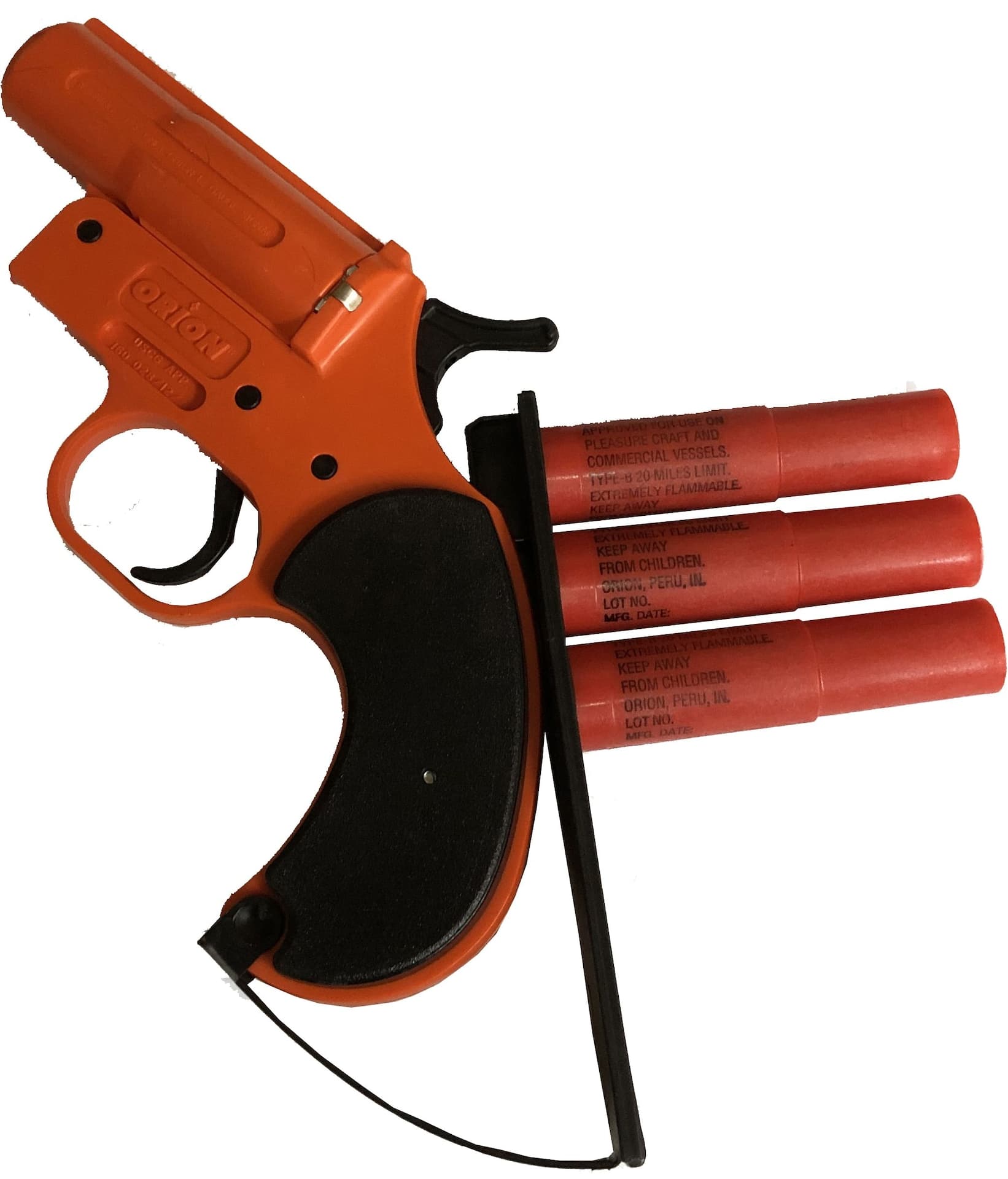 CIL Orion Twin Star Kit Basic 3 Emergency Marine Flare, Launcher w/3 Flares