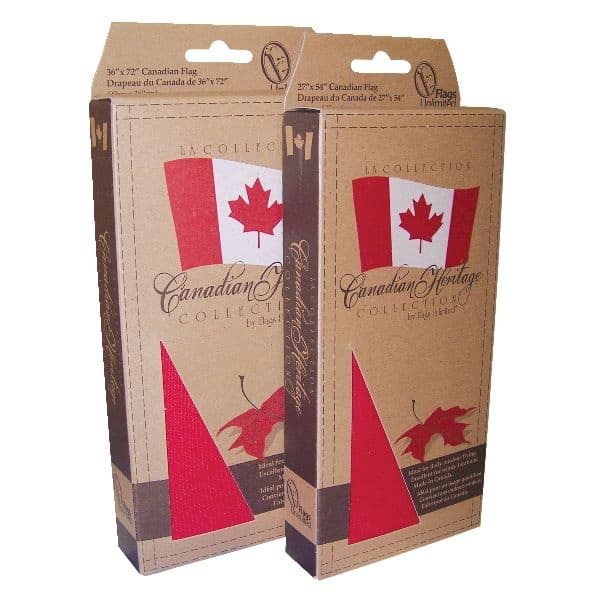 Heritage Collection Deluxe Canadian Flag, 36-in x 72-in