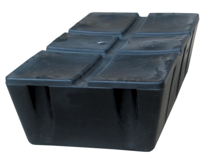 Dock Edge Howell 400 Dock Float, Black, 2-ft x 4-ft