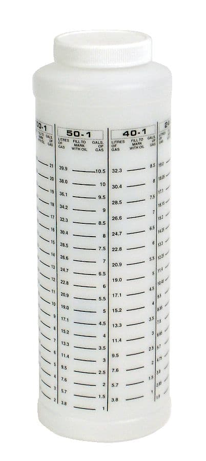 2-Cycle Engine Oil to Gas Mixing Container