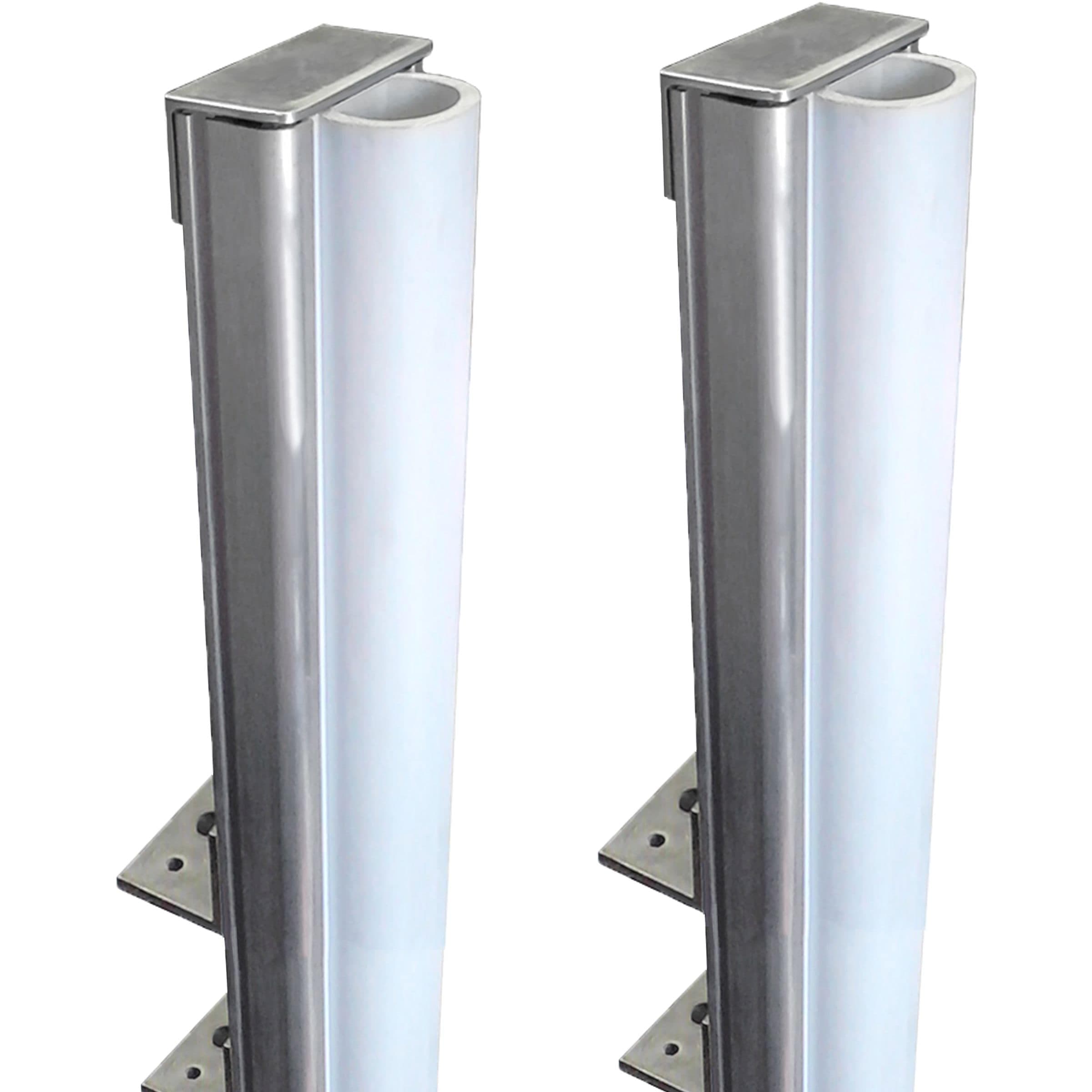 MultiNautic Aluminum and PVC Vertical Dock Bumpers, 30-in