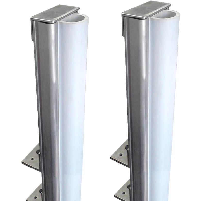 MultiNautic Aluminum and PVC Vertical Dock Bumpers, 30-in