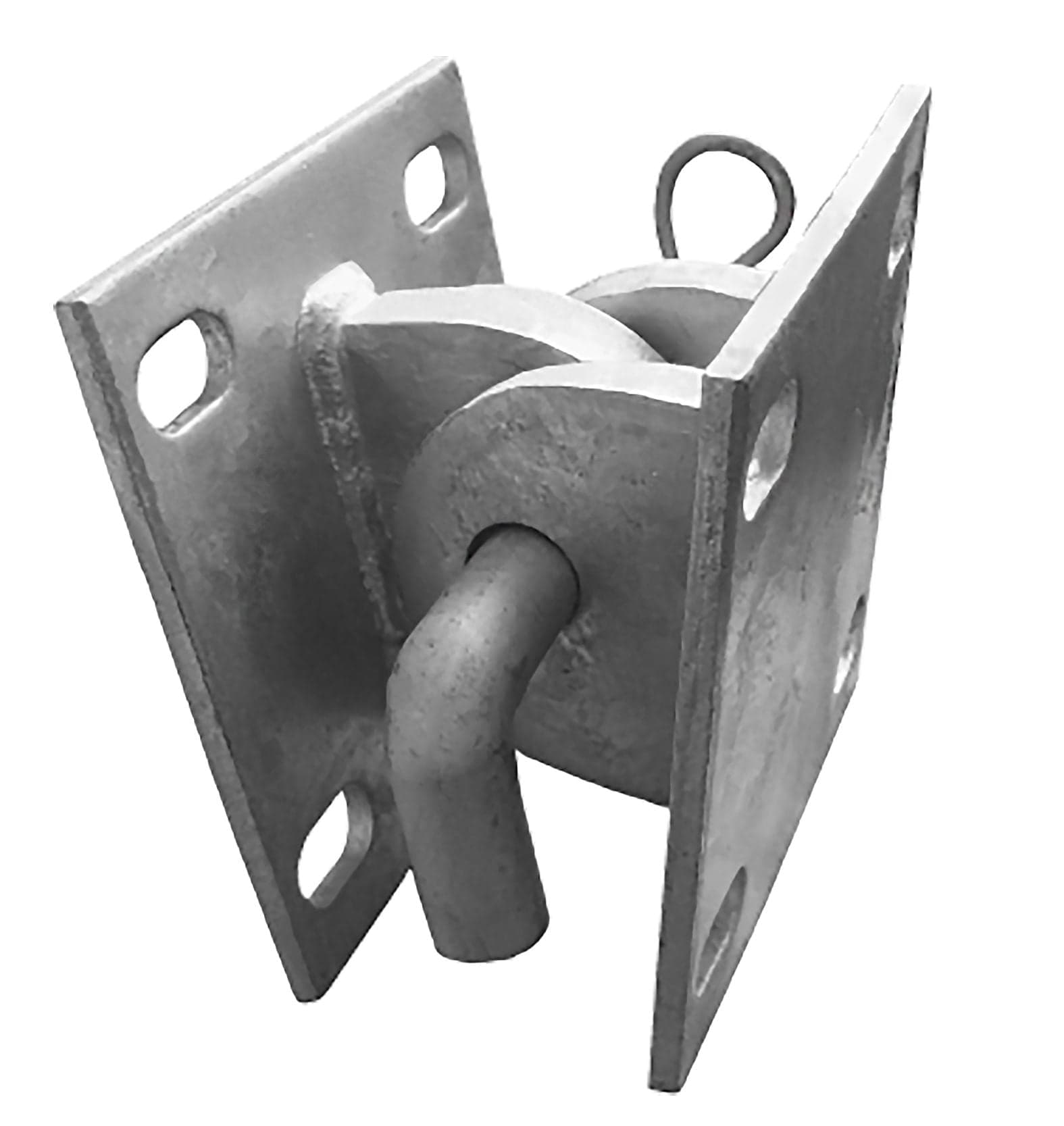 MultiNautic Heavy-Duty Galvanized Steel Floating Hinges for Wood Dock, 2-pk