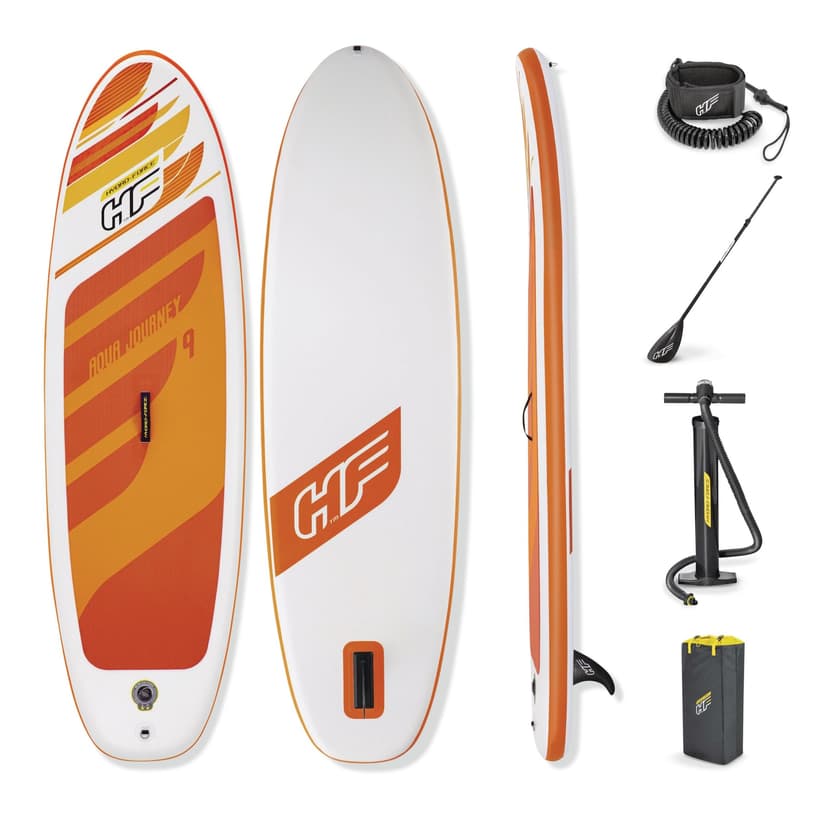 Bestway Hydro-Force Aqua Journey Inflatable Stand Up Paddle Board, 9-ft
